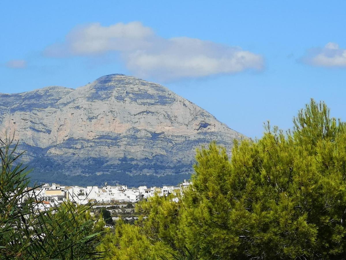 La Madrugada - Luxury Moraira Villa With Sea Views And Private Heated Pool Bagian luar foto