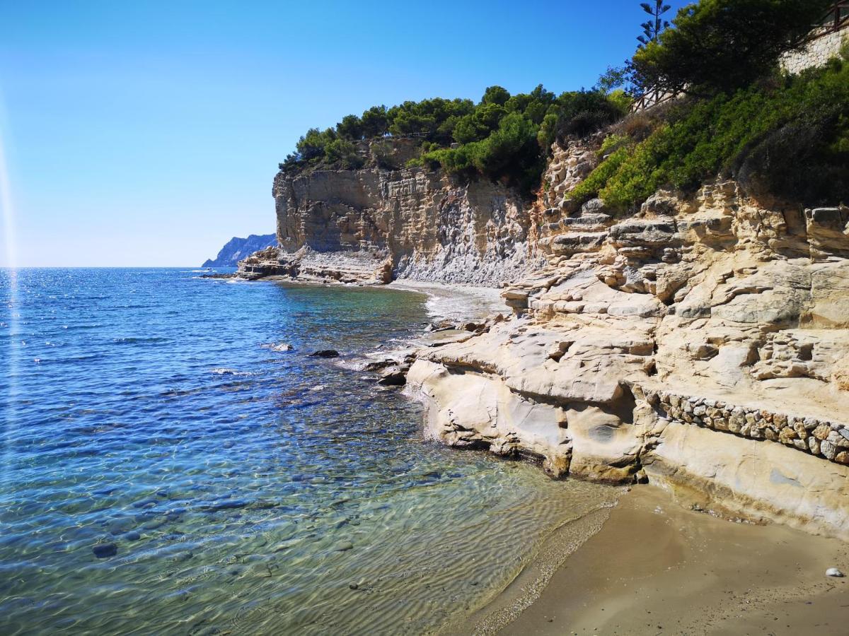 La Madrugada - Luxury Moraira Villa With Sea Views And Private Heated Pool Bagian luar foto