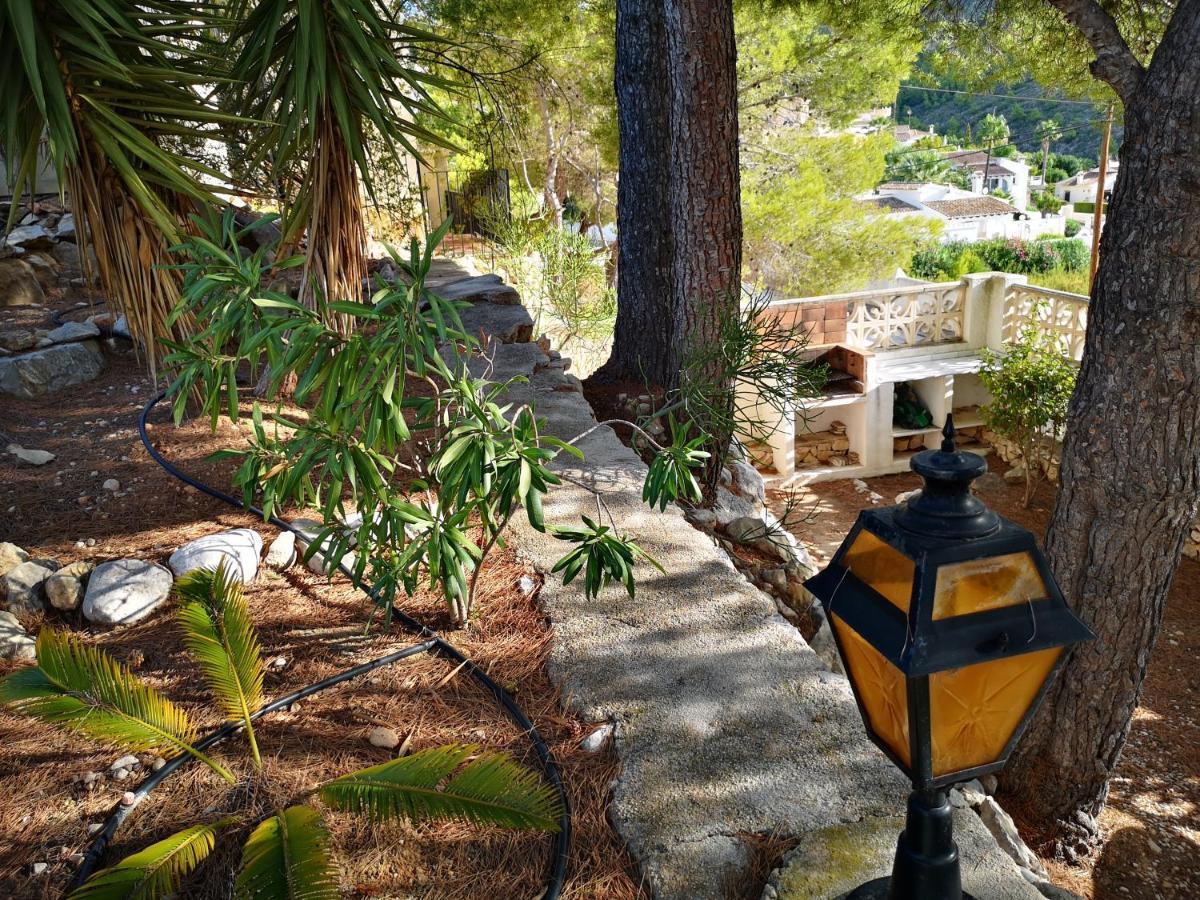 La Madrugada - Luxury Moraira Villa With Sea Views And Private Heated Pool Bagian luar foto