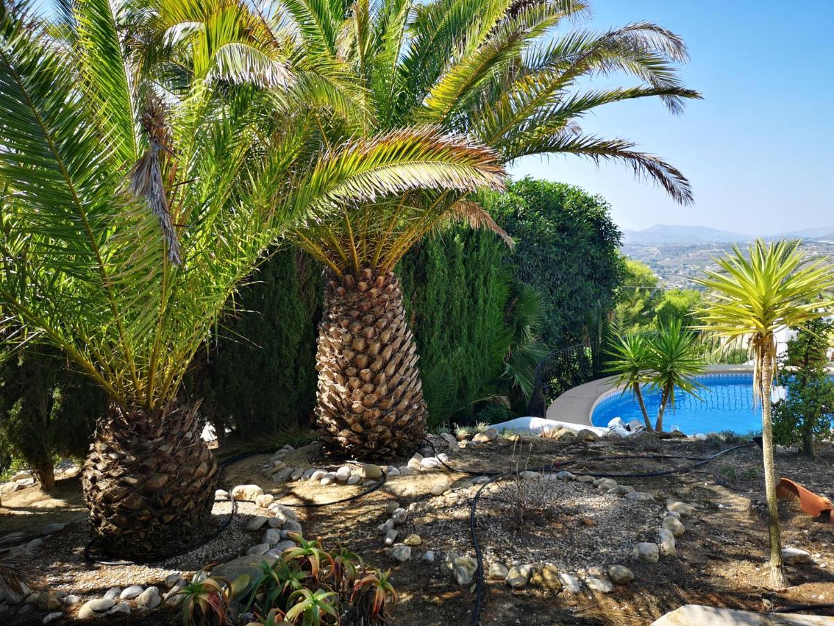 La Madrugada - Luxury Moraira Villa With Sea Views And Private Heated Pool Bagian luar foto