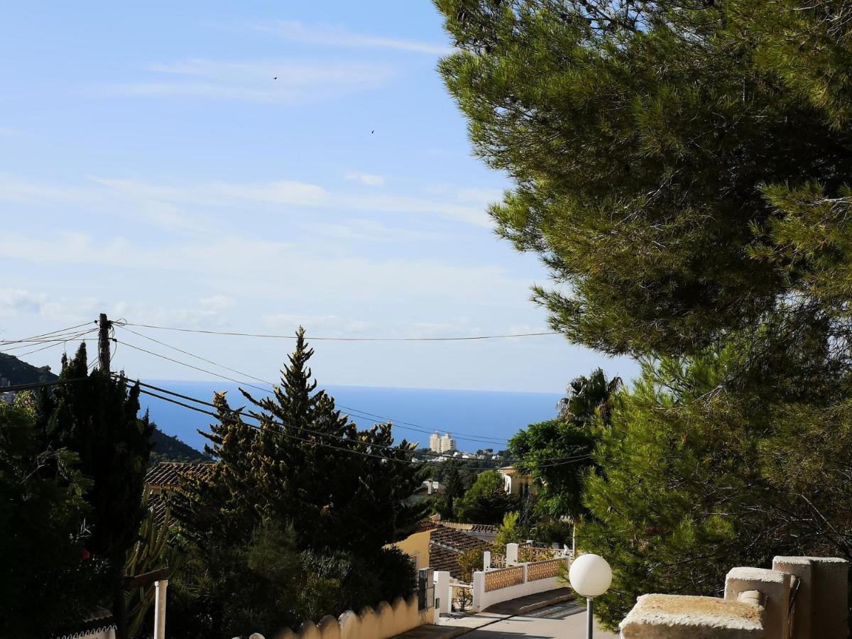 La Madrugada - Luxury Moraira Villa With Sea Views And Private Heated Pool Bagian luar foto